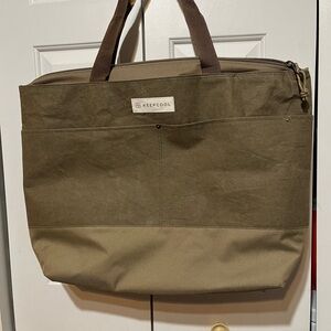 Keep Cool  Insulated bag / Cooler Bag - Tan